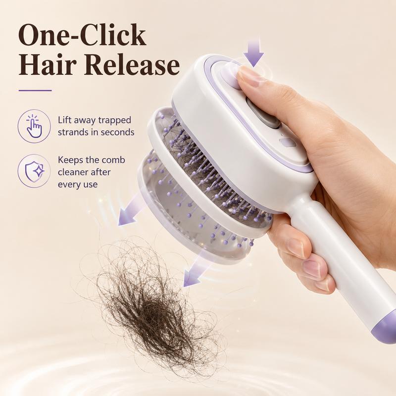 Electric Spray Massage Comb With Essential Oil