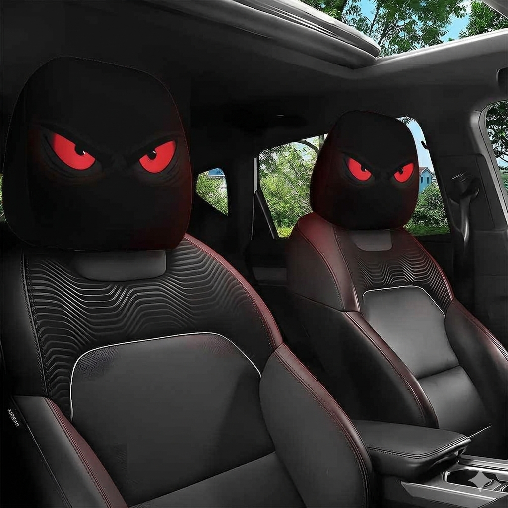 Ghost™Red Eye Headrest Covers