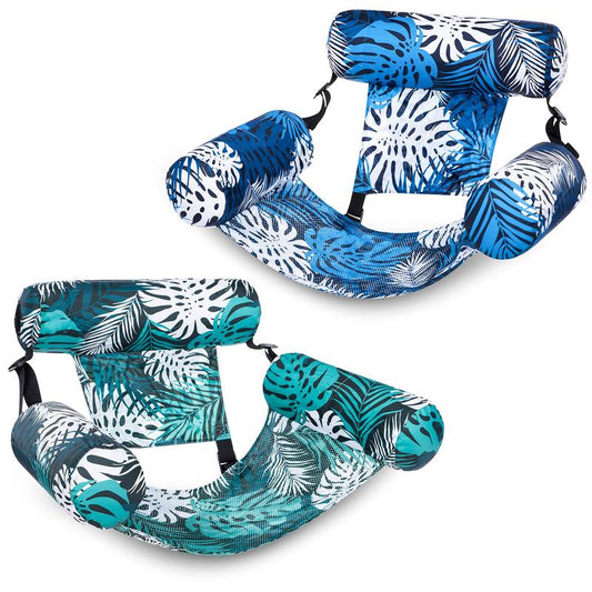 Inflatable Water Seat Amusement Lounger Floating Bed