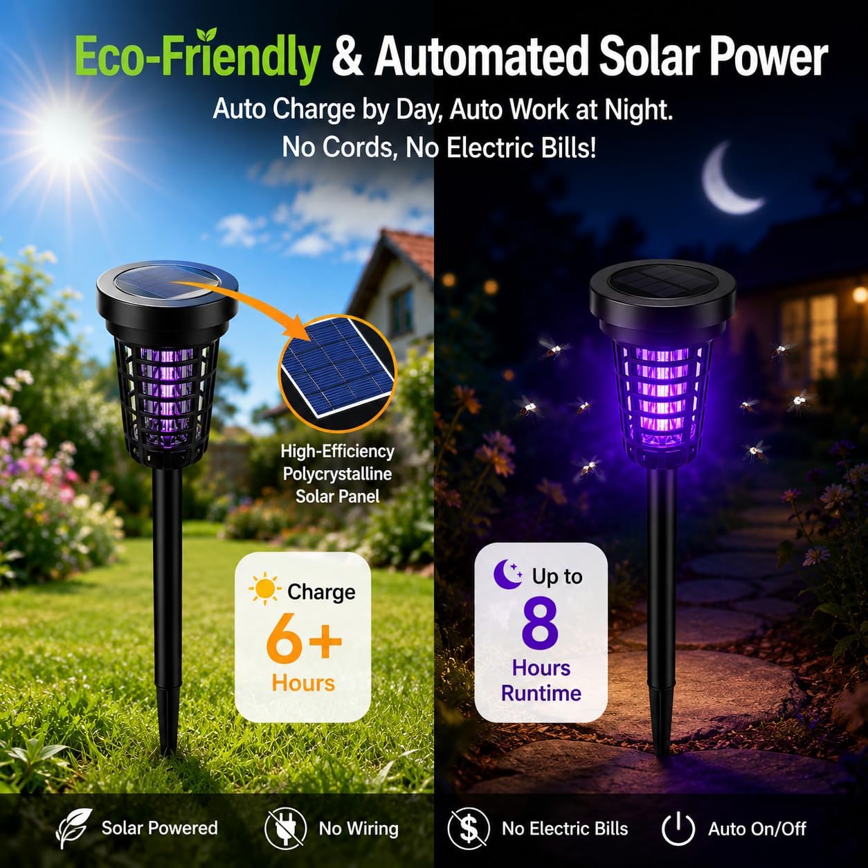 Outdoor Physical Mosquito killer Lamp