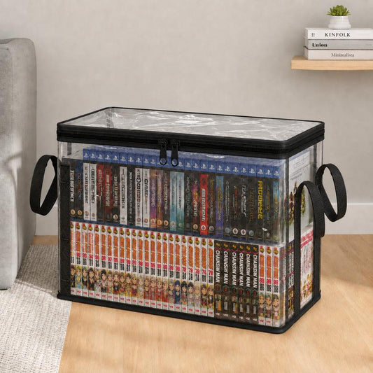 2- 1  Foldable Transparent Storage Boxes