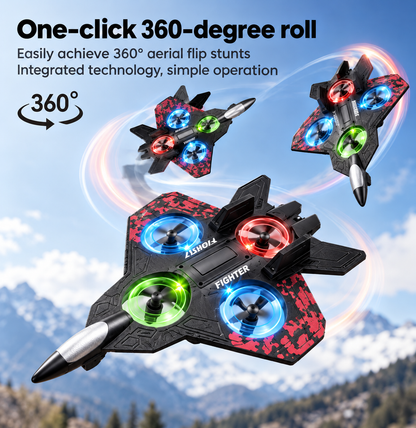 High-rolling Stunt Fighter Jet Toy