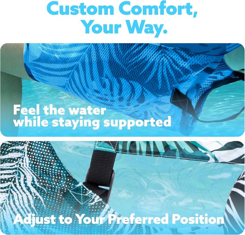 Inflatable Water Seat Amusement Lounger Floating Bed
