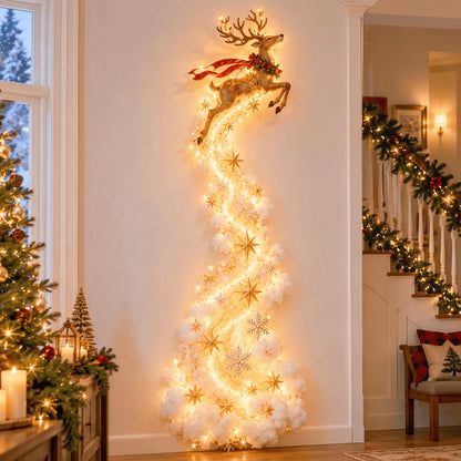 🔥Last Day 80% OFF 🎄Christmas Magic Trail Wall Light - A Little Christmas Magic, Right on Your Wall🎅