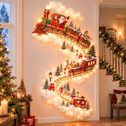 🔥Last Day 80% OFF 🎄Christmas Magic Trail Wall Light - A Little Christmas Magic, Right on Your Wall🎅