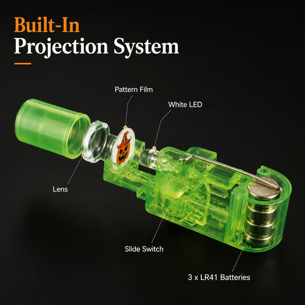 LED Creative Halloween Projection Light