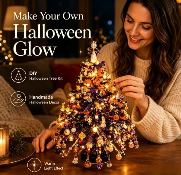DIY Beaded Christmas Tree Kit – 🎅Create Your Own Sparkling Holiday Decoration
