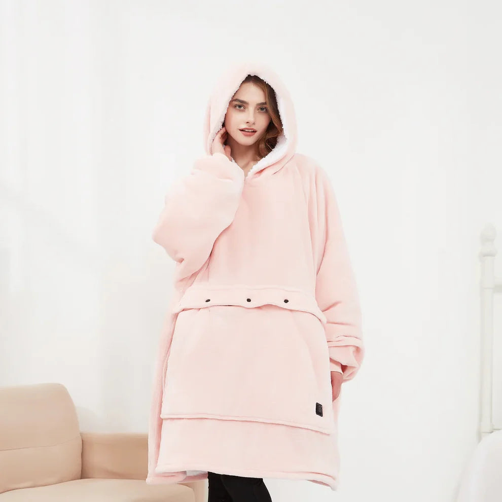 Heating Blanket Hooded Lazy Blanket