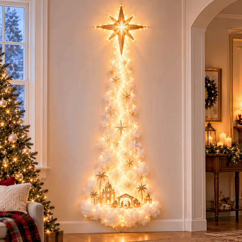 🔥Last Day 80% OFF 🎄Christmas Magic Trail Wall Light - A Little Christmas Magic, Right on Your Wall🎅