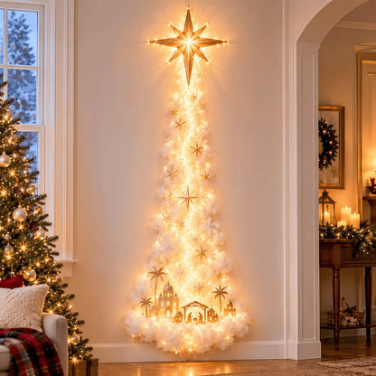 🔥Last Day 80% OFF 🎄Christmas Magic Trail Wall Light - A Little Christmas Magic, Right on Your Wall🎅