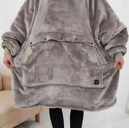 Heating Blanket Hooded Lazy Blanket