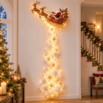 🔥Last Day 80% OFF 🎄Christmas Magic Trail Wall Light - A Little Christmas Magic, Right on Your Wall🎅