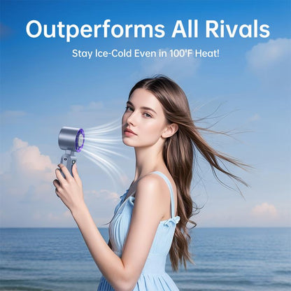 Mini Handheld Fan 120 Speed Portable Bladeless Fans