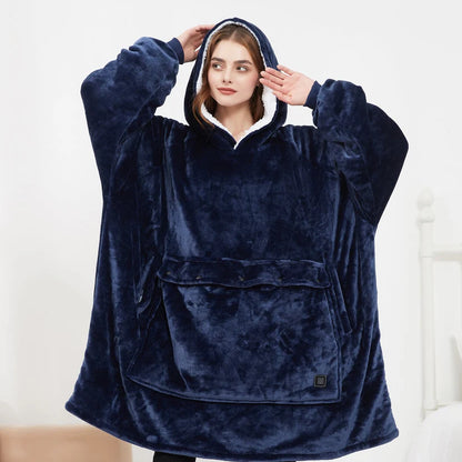 Heating Blanket Hooded Lazy Blanket