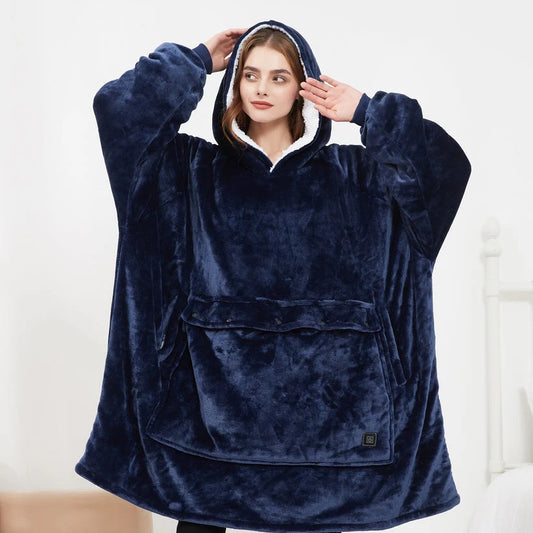 Heating Blanket Hooded Lazy Blanket