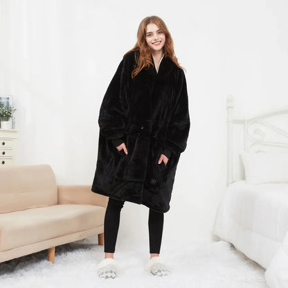 Heating Blanket Hooded Lazy Blanket