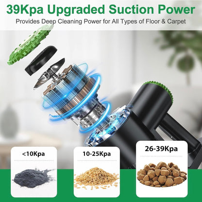 Handheld Wireless Vaccum Cleaner With Foldable Tube