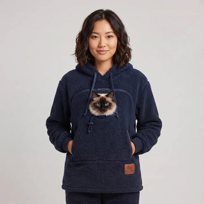 The Original Purr Pouch Cat Hoodie