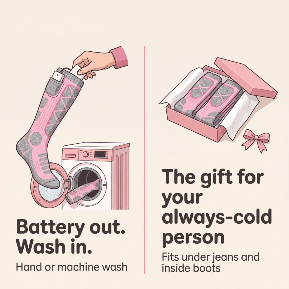 Heating Men's And Women Warm Socks