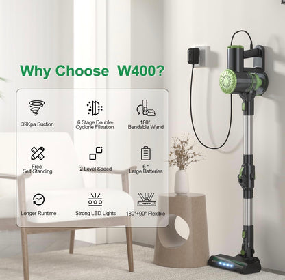 Handheld Wireless Vaccum Cleaner With Foldable Tube