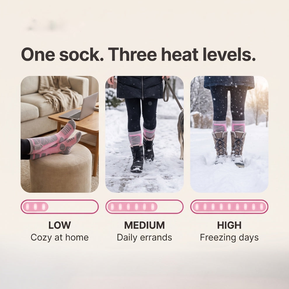 Heating Men's And Women Warm Socks