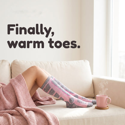 Heating Men's And Women Warm Socks