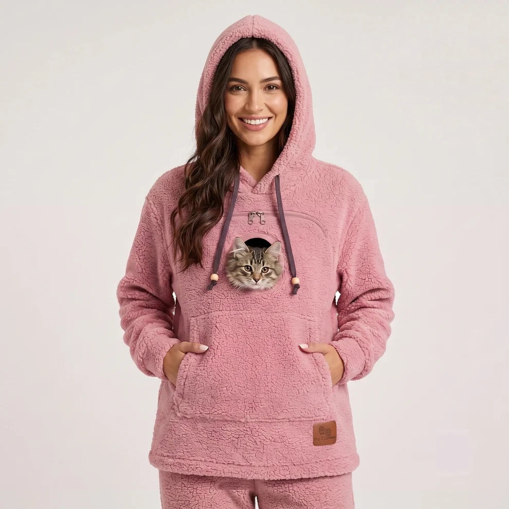 The Original Purr Pouch Cat Hoodie