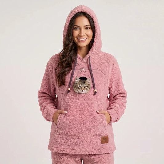 The Original Purr Pouch Cat Hoodie