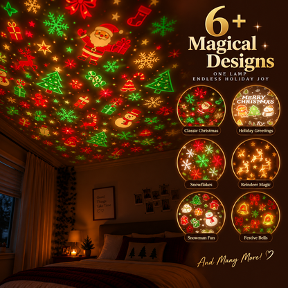 Christmas Santa Projection Lamp
