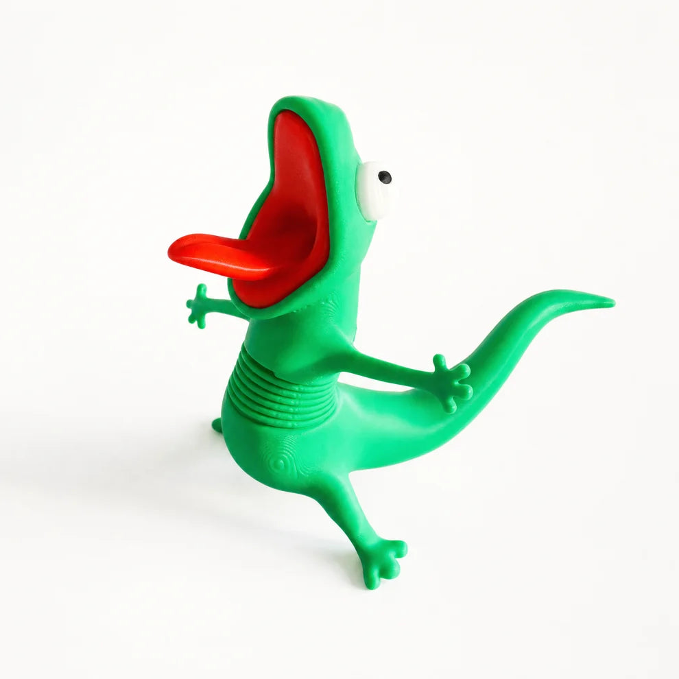 Green Crocodile Motorcycle Brake Reservoir Cover