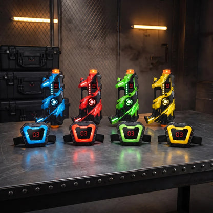 Interactive Laser Gun 4 Guns 4 Targets Digital