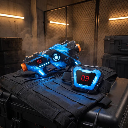 Interactive Laser Gun 4 Guns 4 Targets Digital