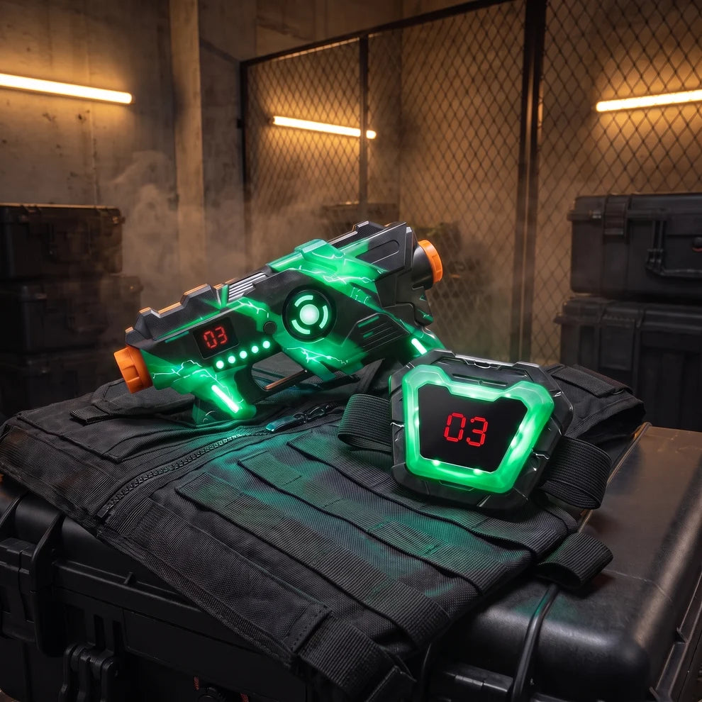Interactive Laser Gun 4 Guns 4 Targets Digital
