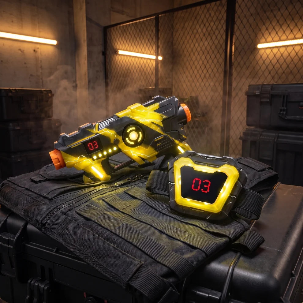 Interactive Laser Gun 4 Guns 4 Targets Digital