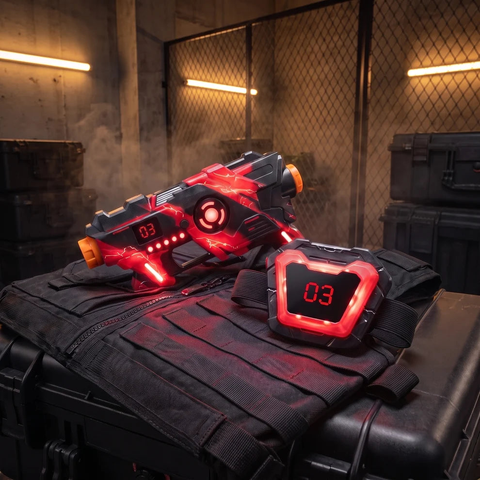 Interactive Laser Gun 4 Guns 4 Targets Digital