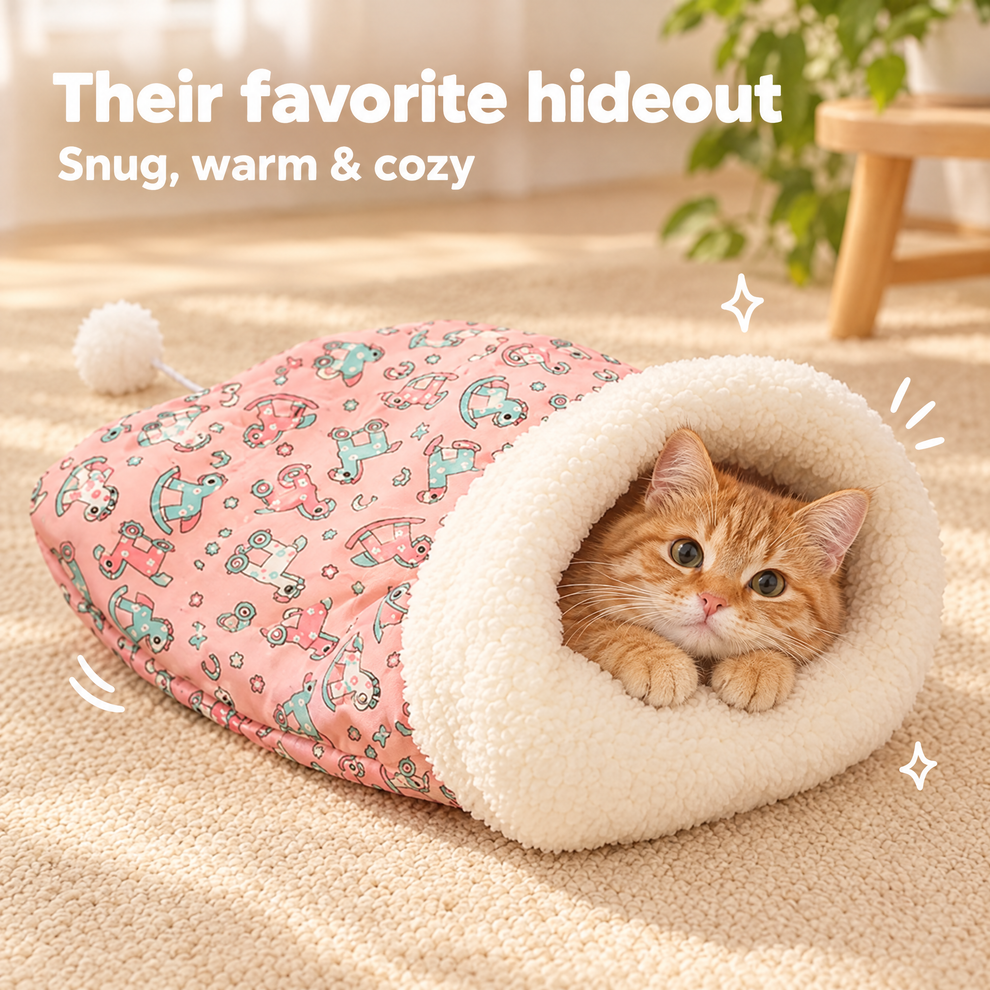 Cats Sleeping Nest