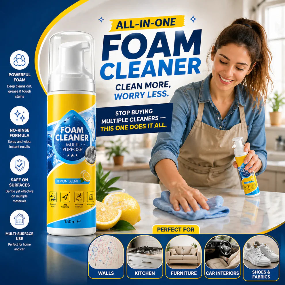 Multipurpose Foam Cleaning Kit