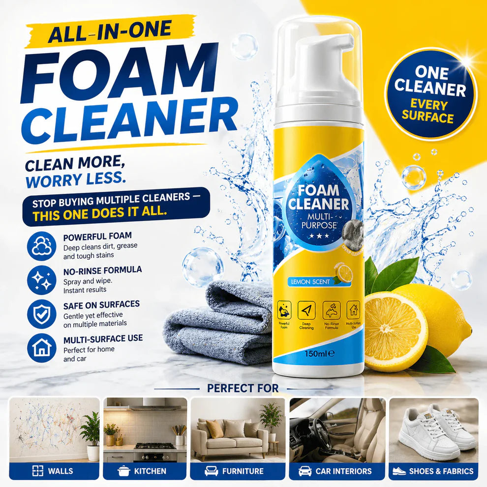 Multipurpose Foam Cleaning Kit