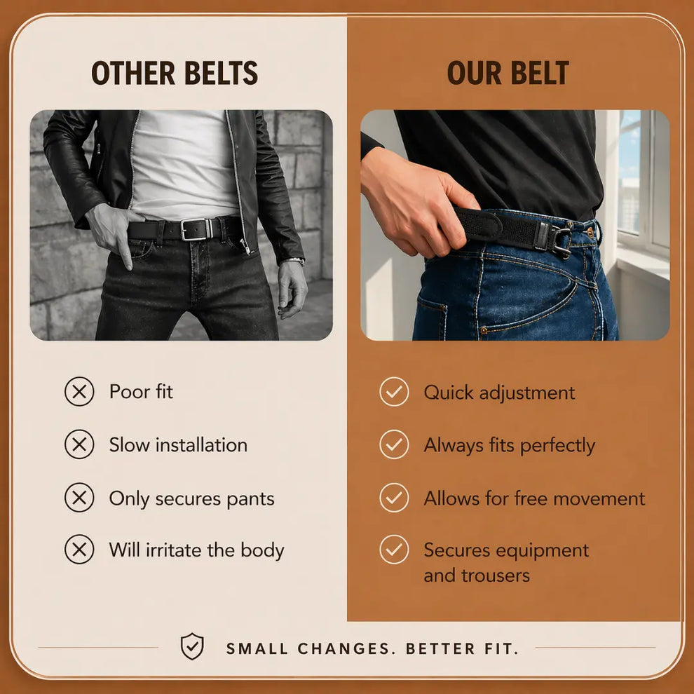 Adjustable Iron-hook Lazy Belt