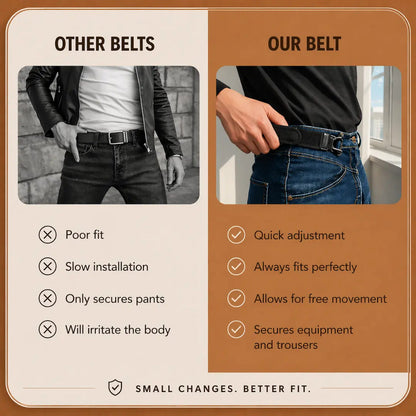 Adjustable Iron-hook Lazy Belt