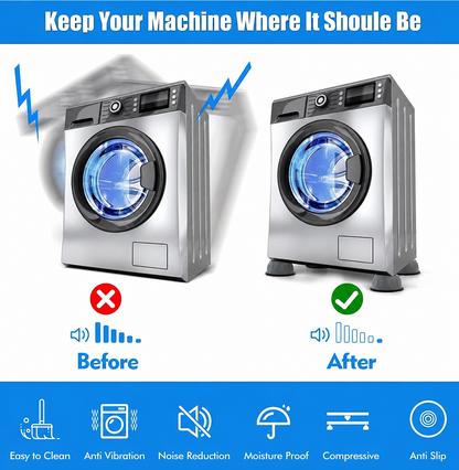 Anti-Vibration Feet Pads Washing Machine