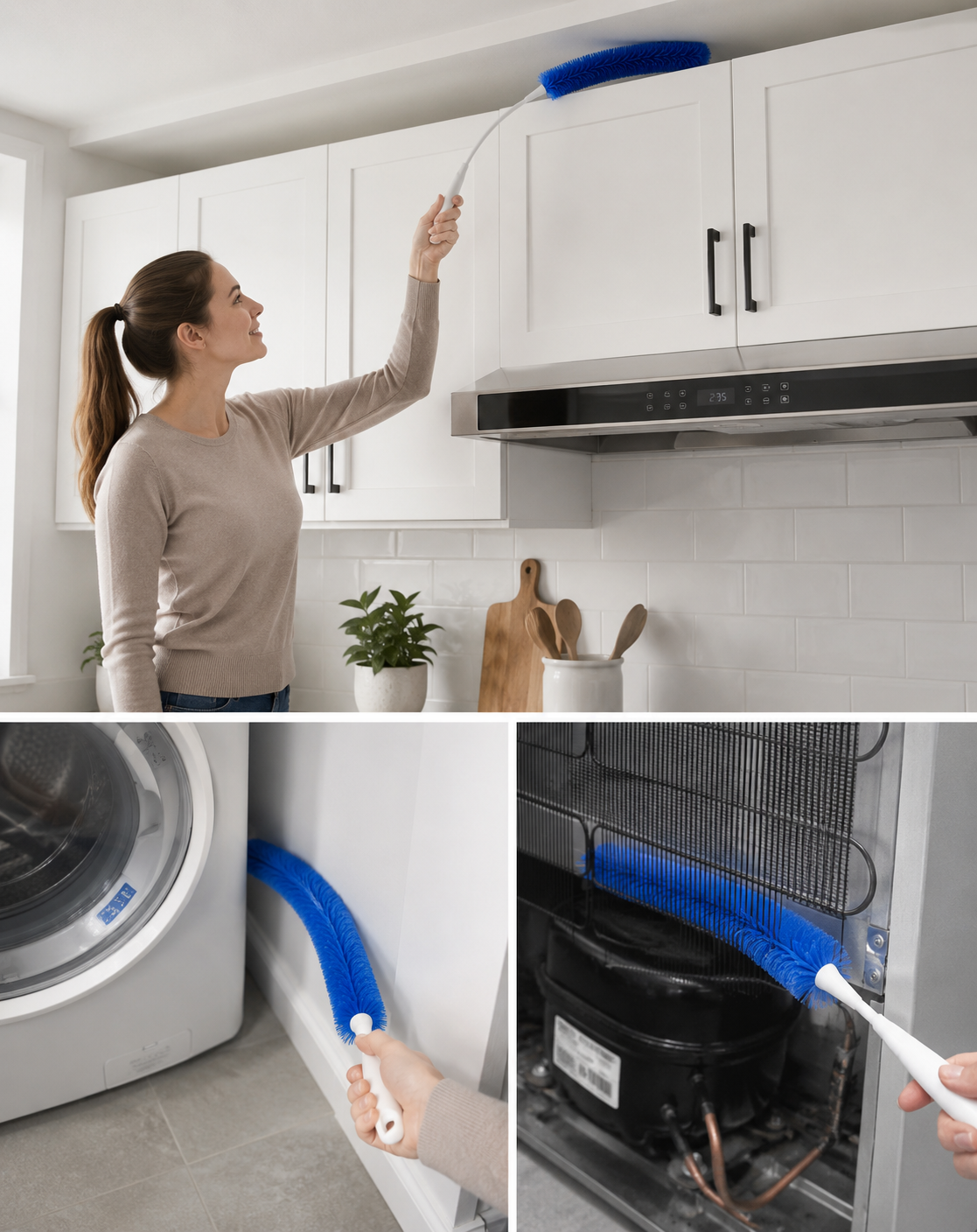 Fan Dusting Brush Multifunctional