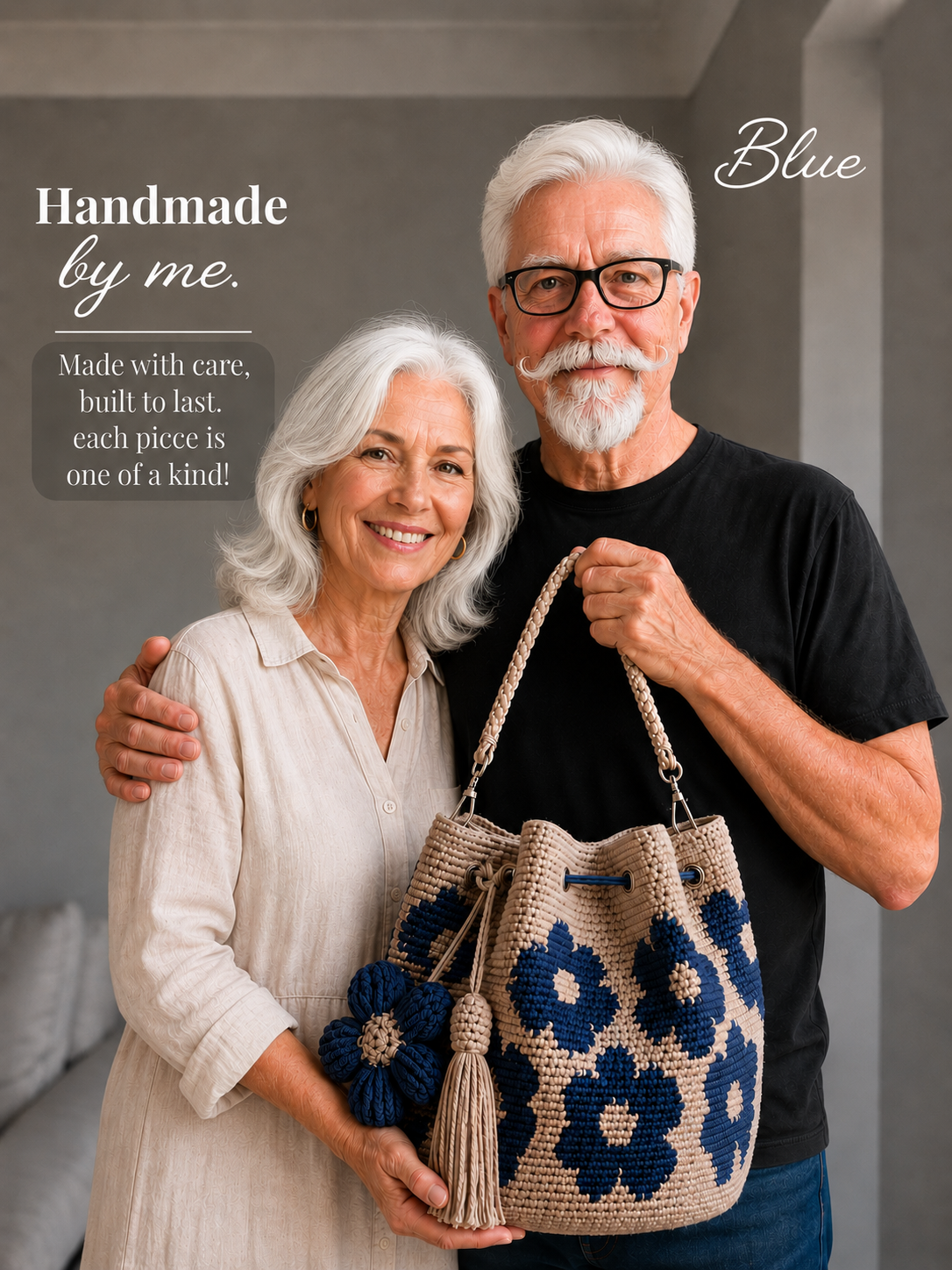 Handmade Flower Bags gift for wife