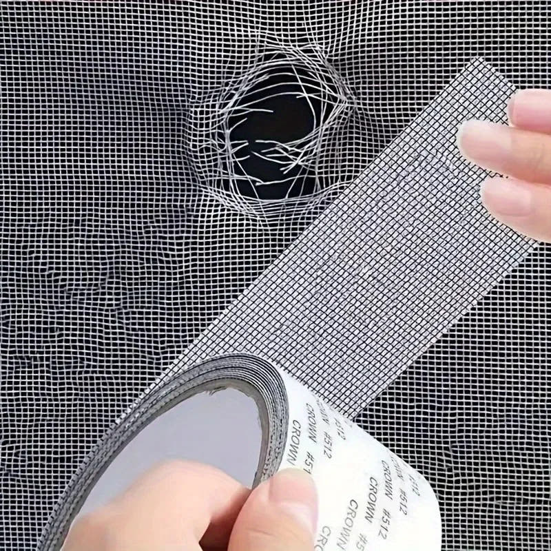 Invisible Tape For Repairing Square Screen Window