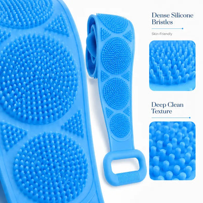 Bath Towel Silicone Rubbing Back Towel