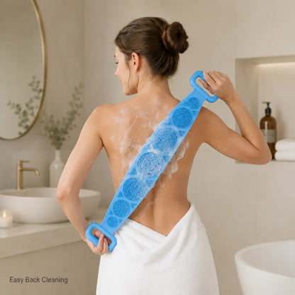 Bath Towel Silicone Rubbing Back Towel