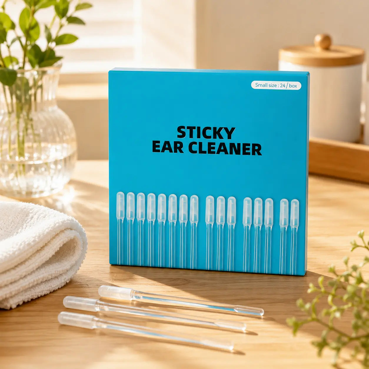 Sticky Artifact Cleaning Swab Cotton Swab