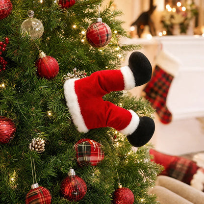 Christmas Tree Decoration Santa 🎅 Claus Legs Plush Door Decor Santa Claus Elf Leg Christmas Decor For Home Hanging