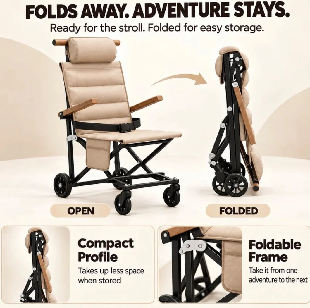 Fold Ease Mobility Chair (350 lb limit)