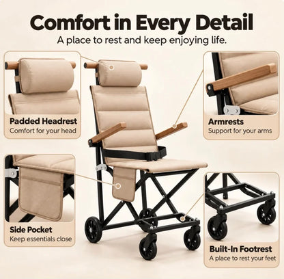 Fold Ease Mobility Chair (350 lb limit)